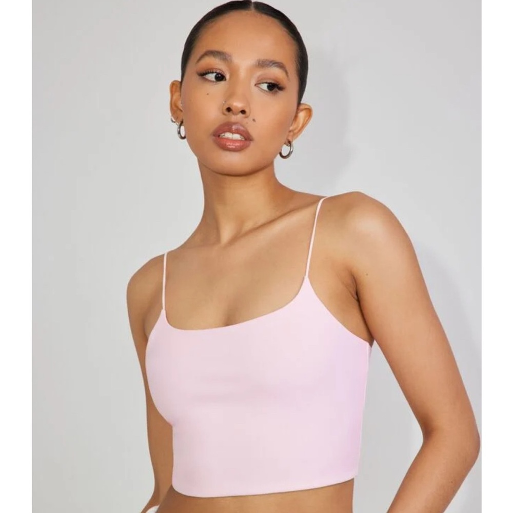 Garage Crop tank - small - Light Pink
